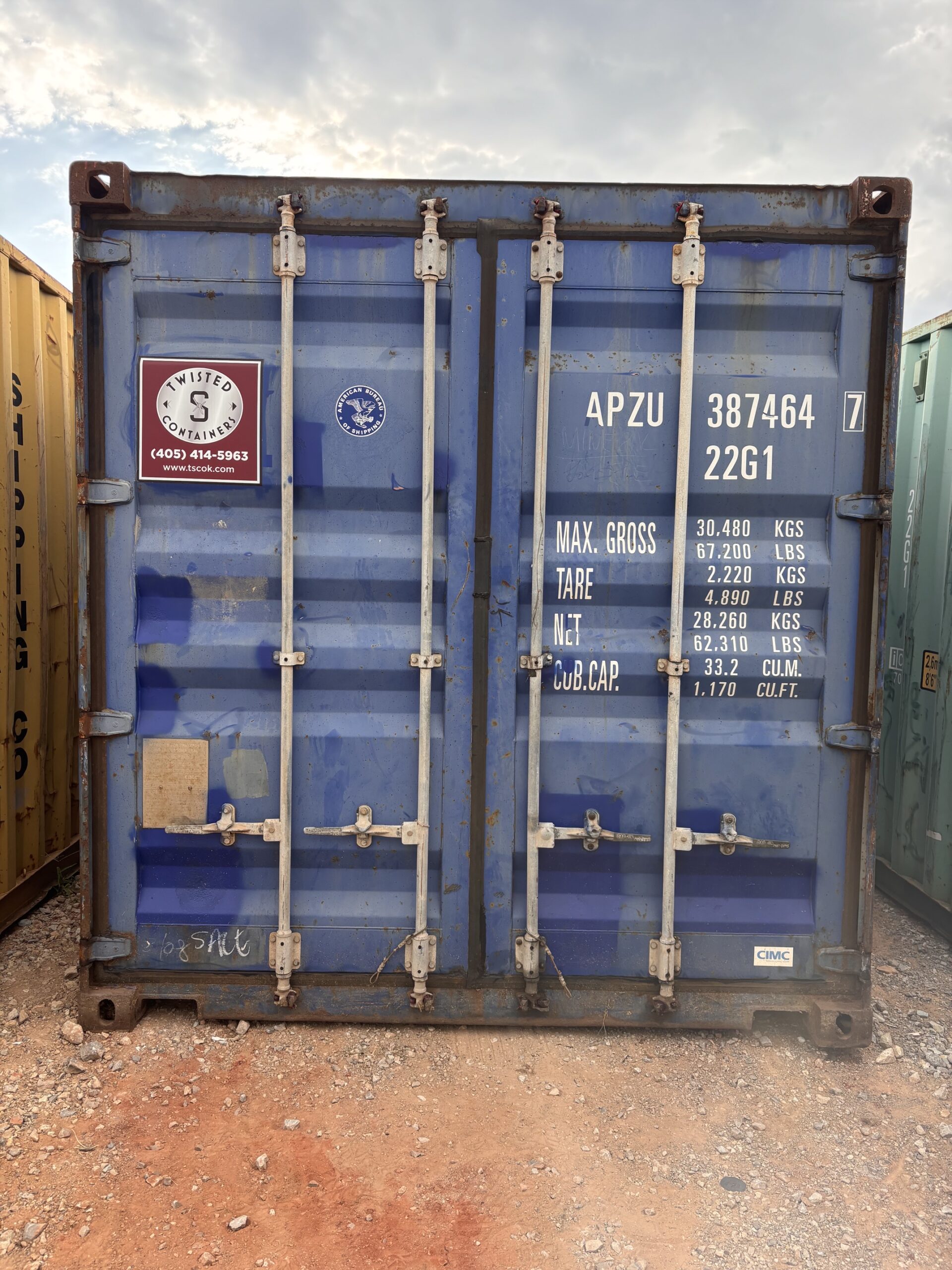20' shipping container for sale