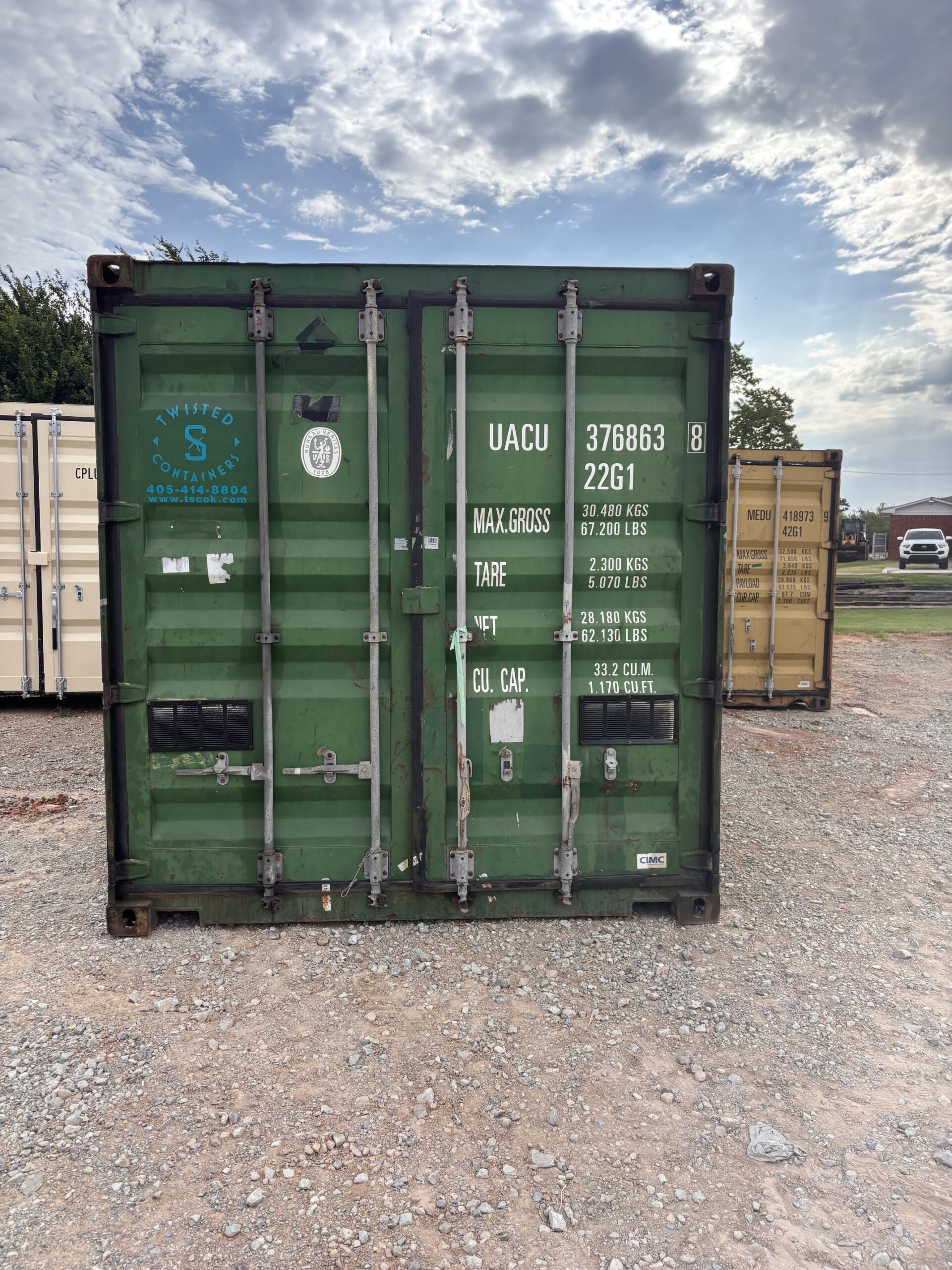 20' shipping container for sale