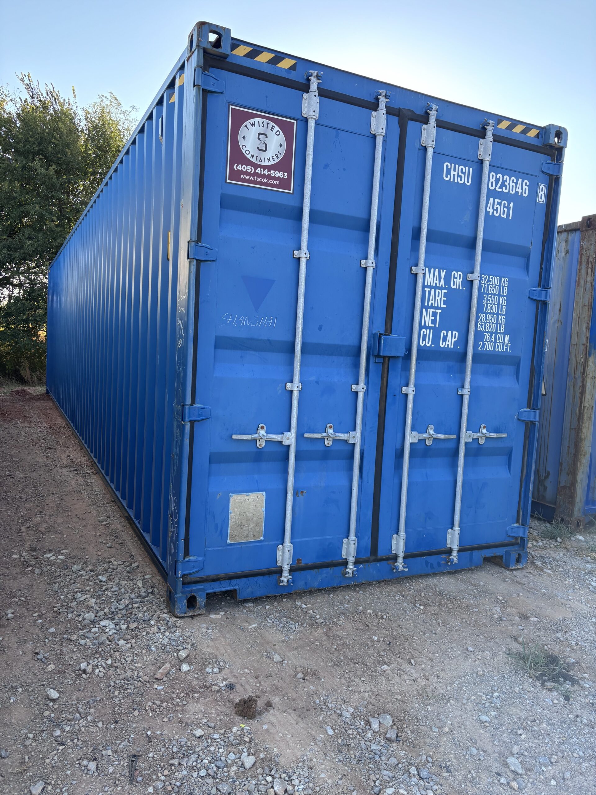 shipping container for sale in Oklahoma