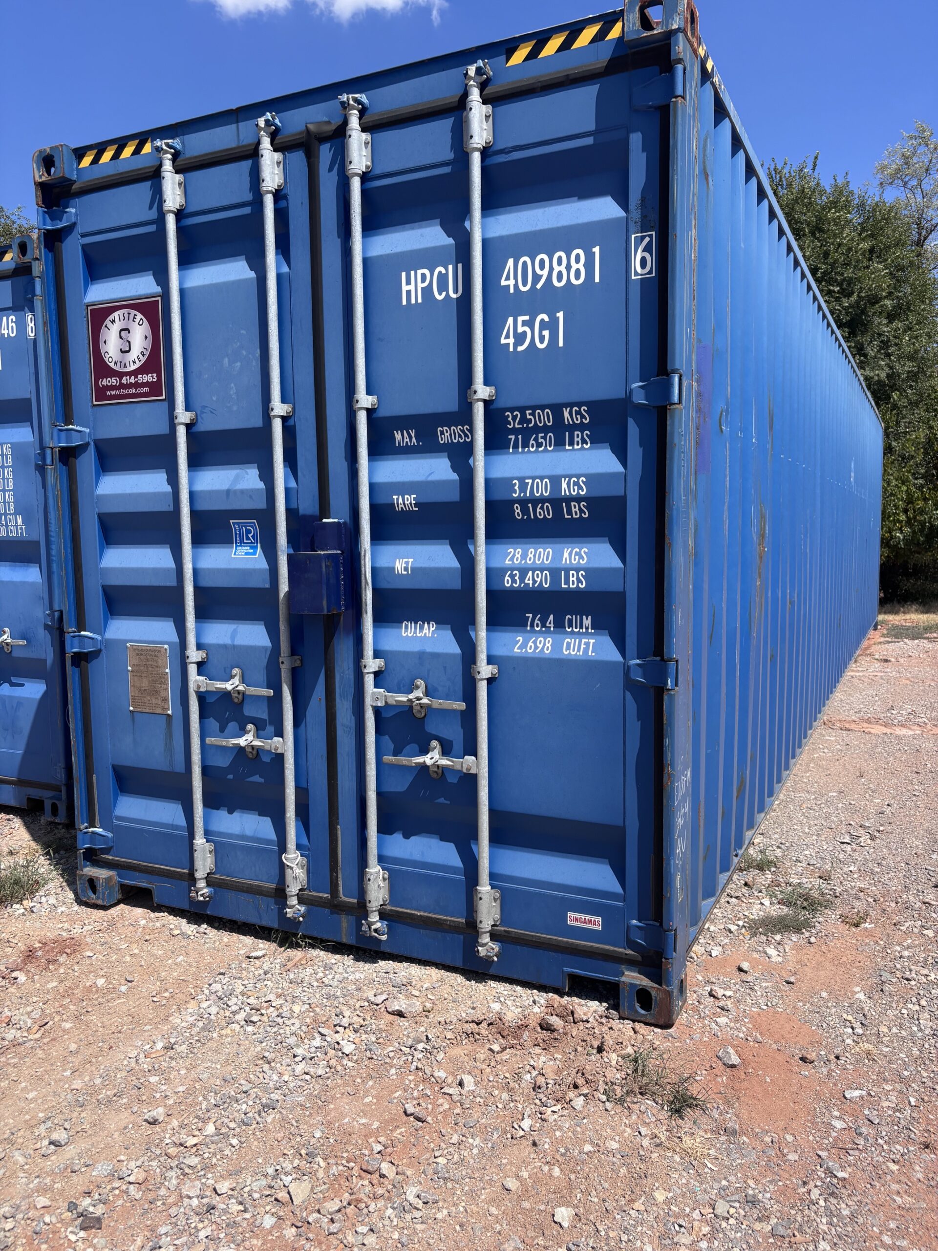 shipping container for sale in Oklahoma