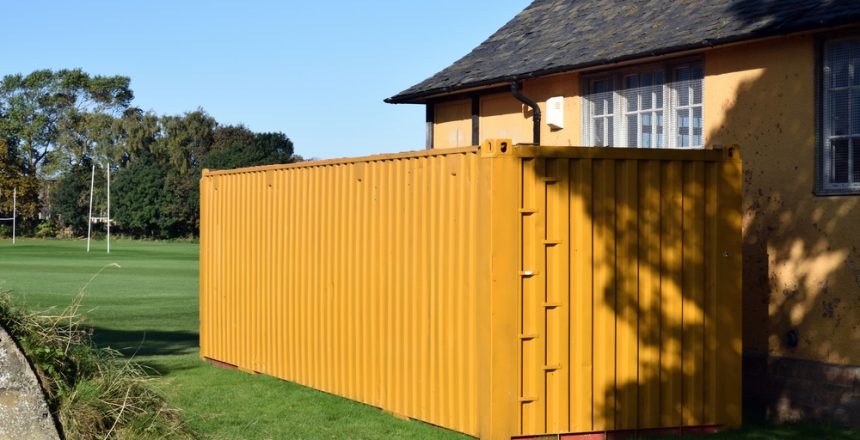 do i need a permit for my shipping container